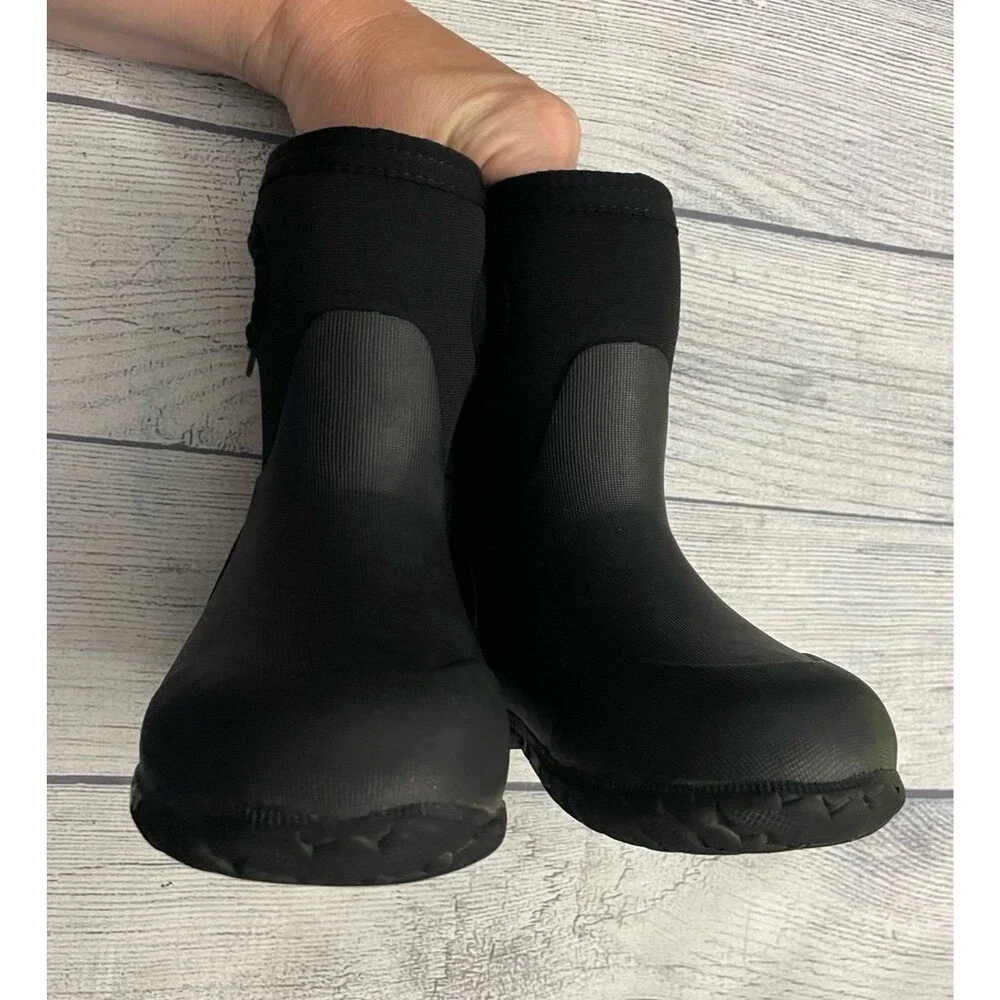 Black BOGS -20 Waterproof Winter Toddler Snow Boots, Size 10